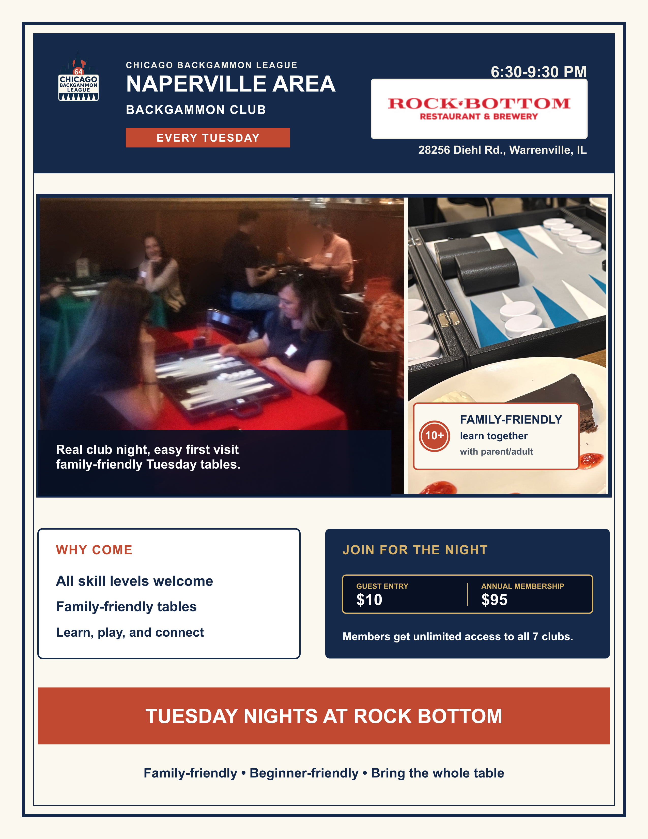 Final Naperville Area Backgammon Club online flyer